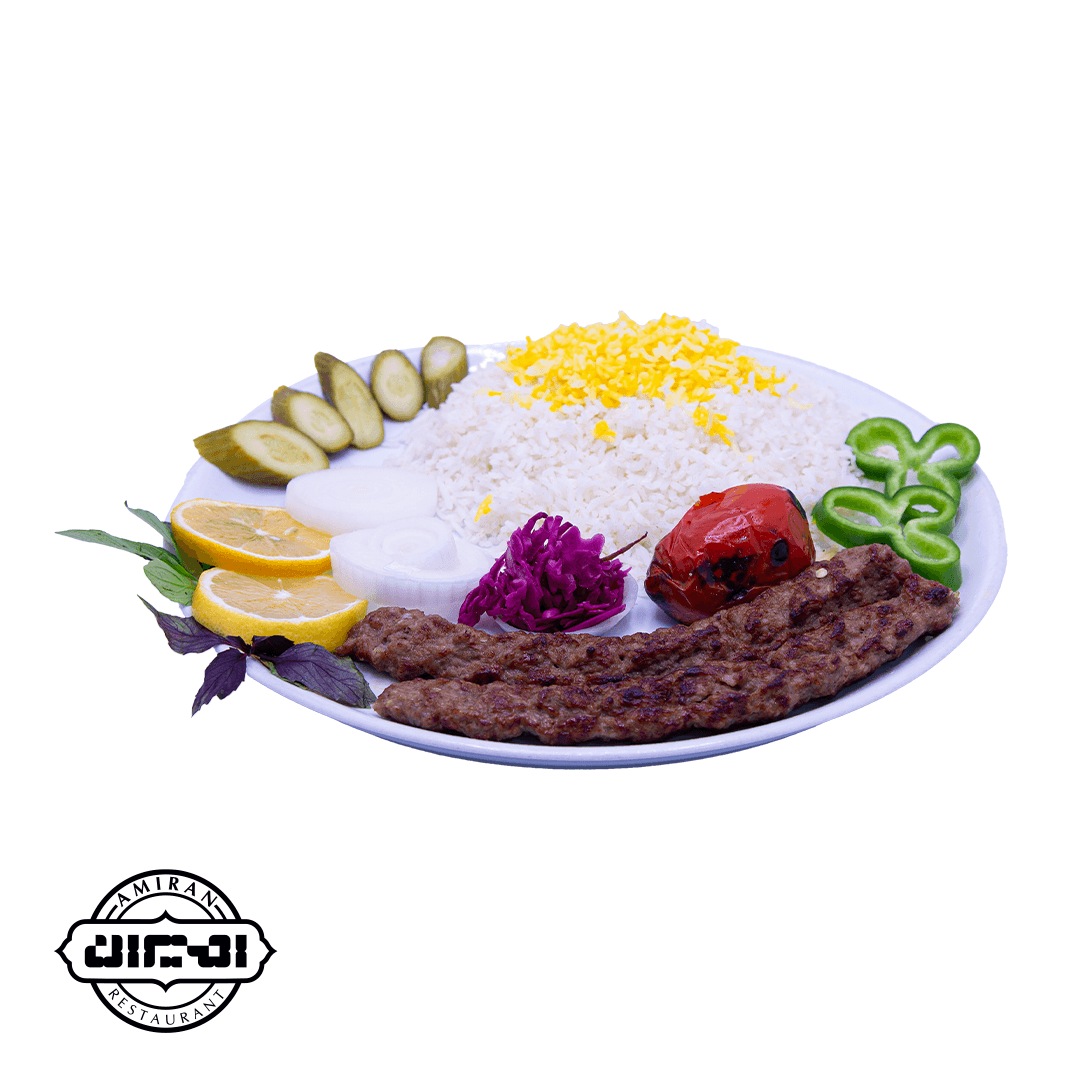 چلو کباب کوبیده