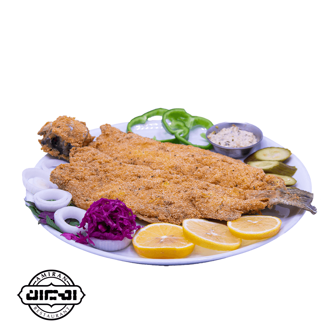 چلو ماهی قزل سوخاری